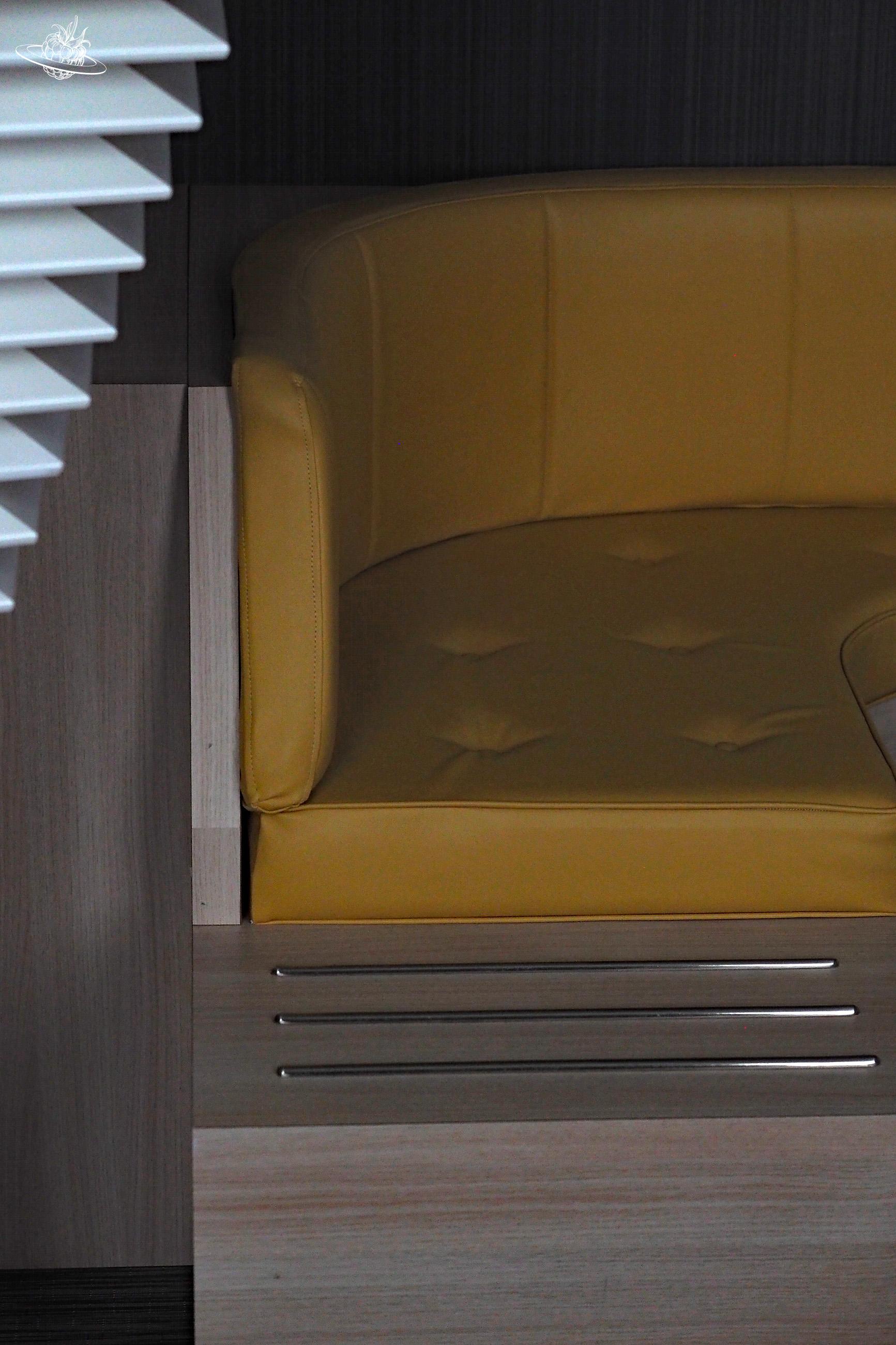 Blick auf couch