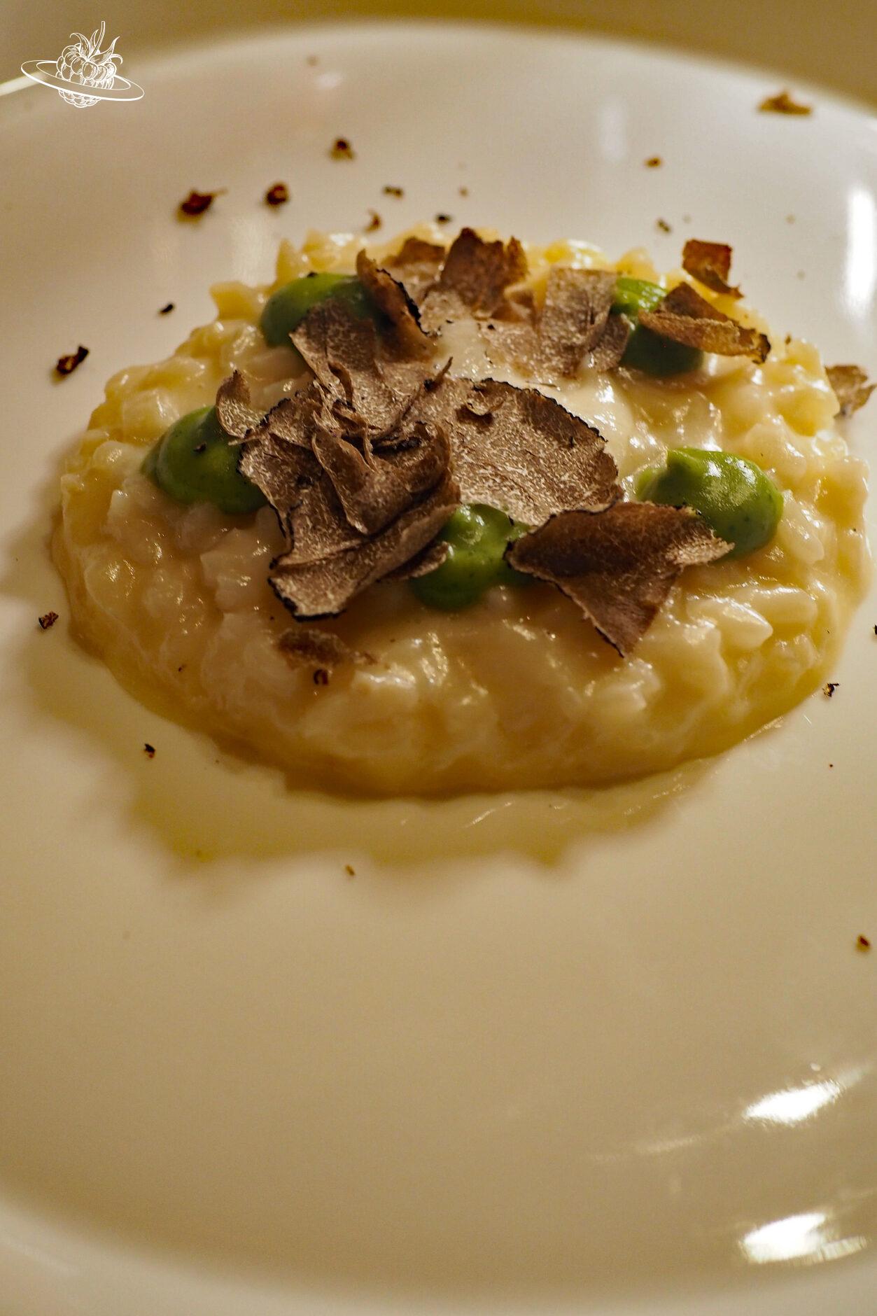 Trüffel auf Risotto