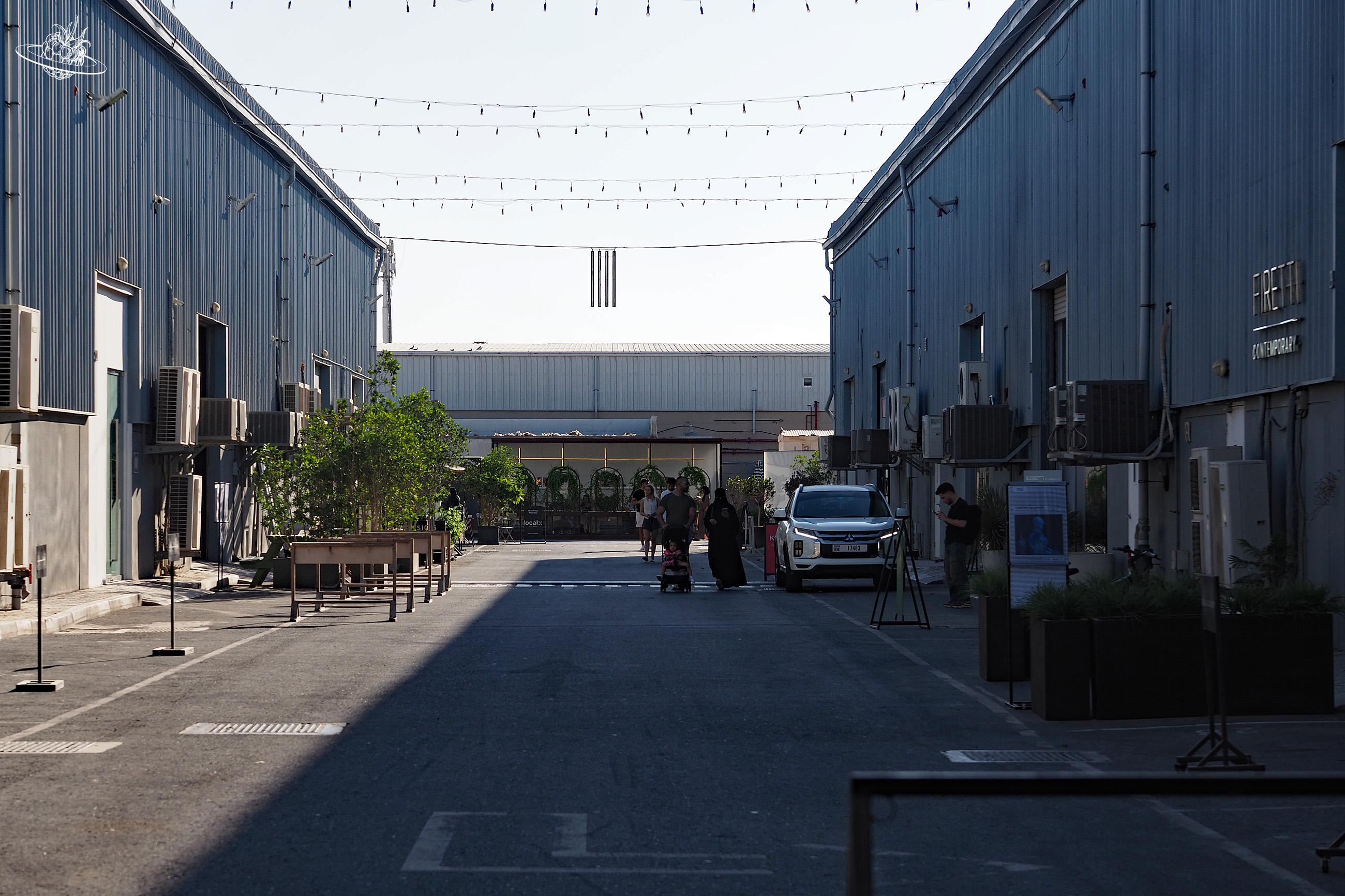 Hippes Viertel in Dubai im Alserkal Avenue