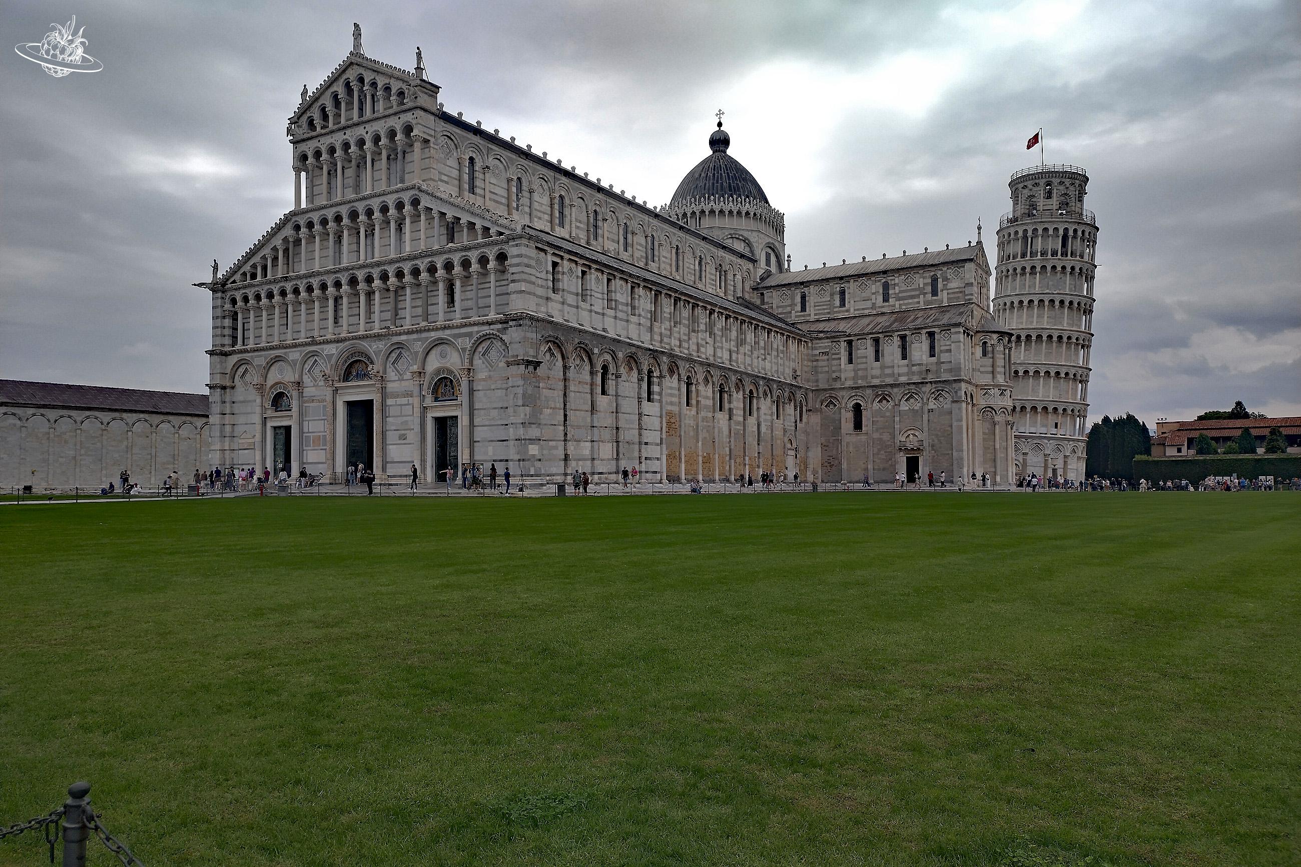 Kirche und schiefer Turm von Pisa