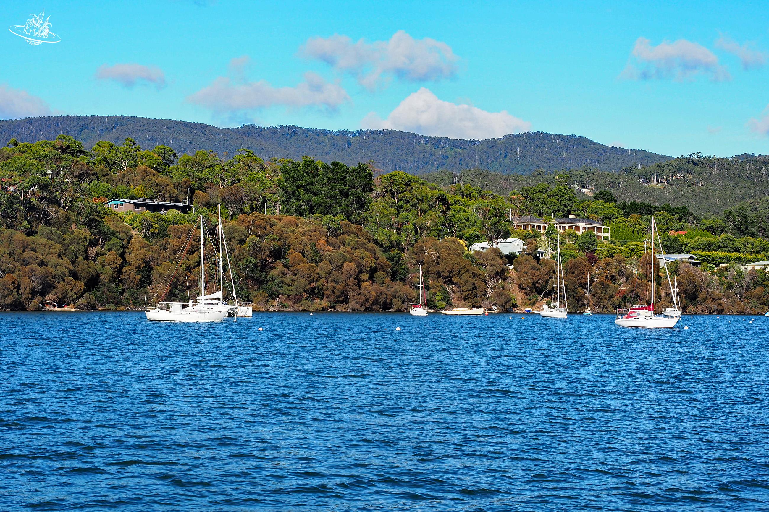 Mit der Fähre von Hobart nach Bruny Island