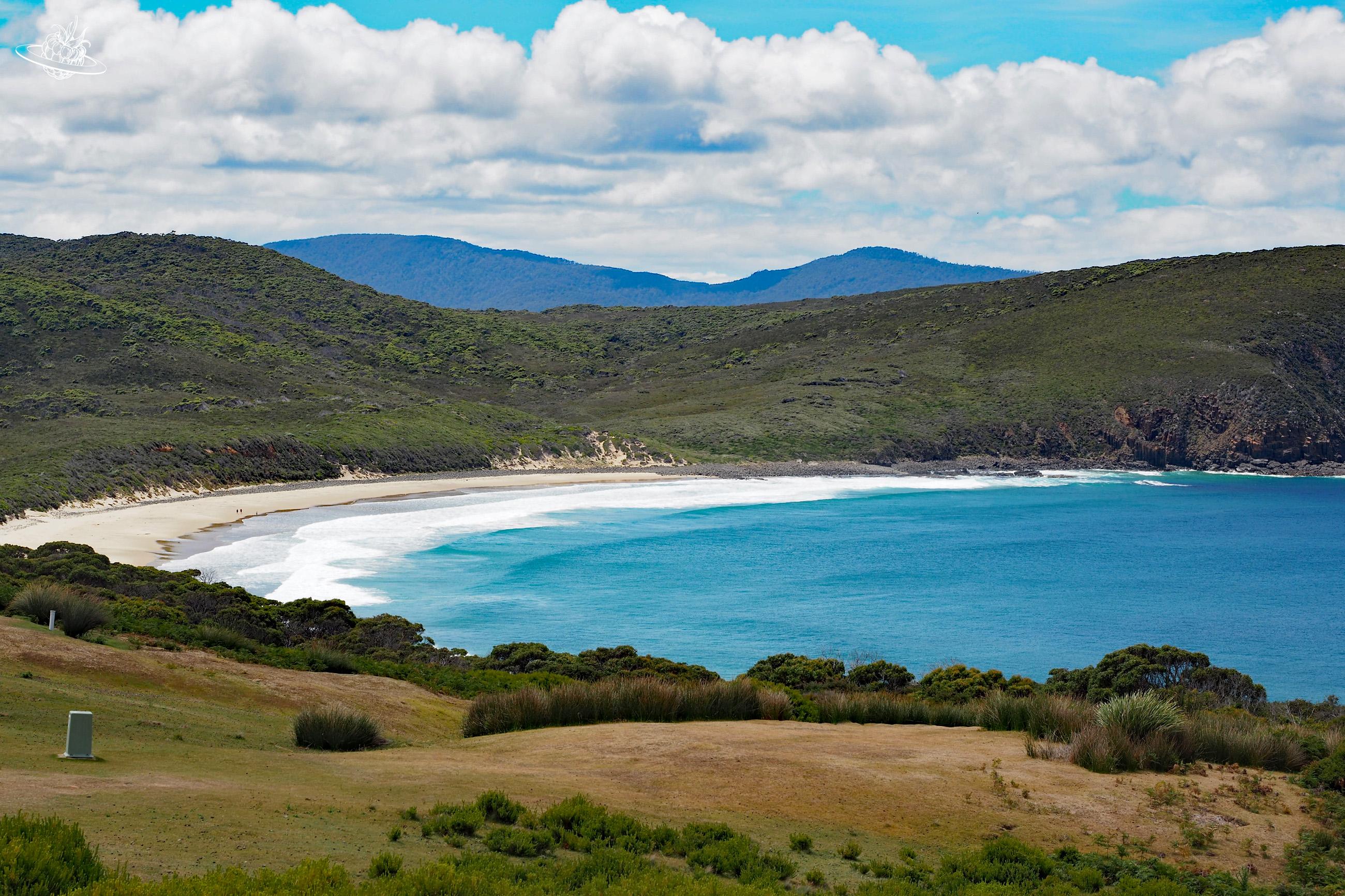 Wunderschöne Bay in der Nähe von Cape Bruny Lighthouse