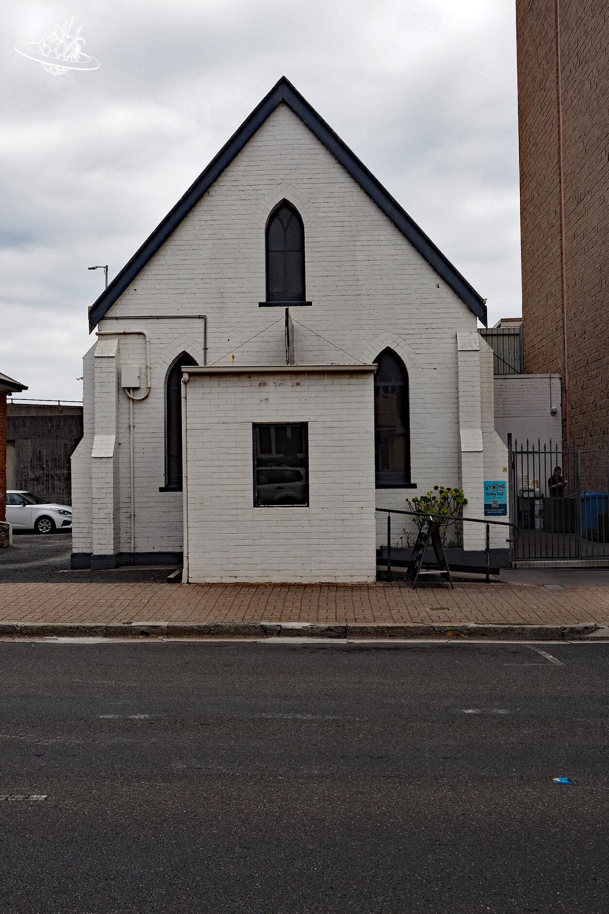 Restaurant Tipp in Tasmanien: the chapel in Burnie