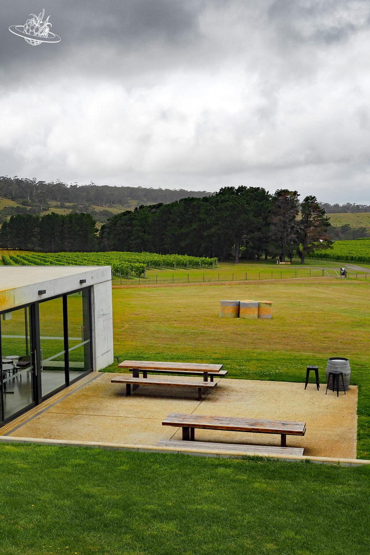Devils Corner Cellar: Wein und Pizza in Tasmanien