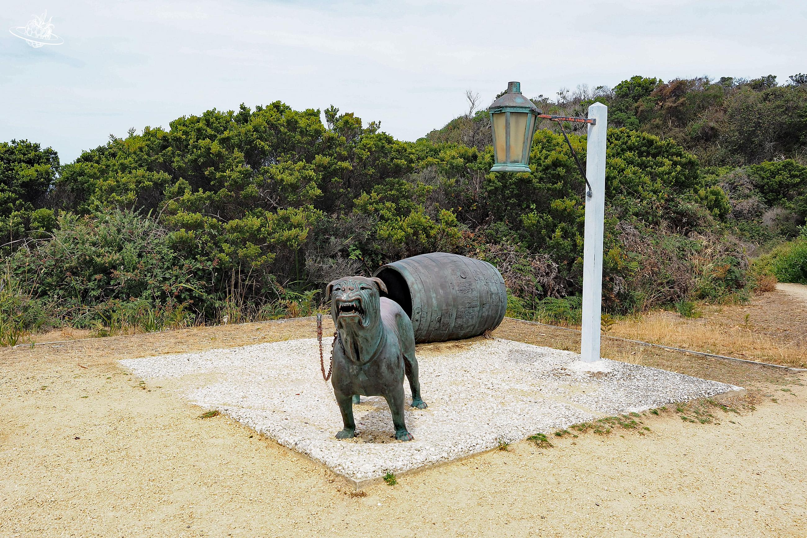 Früher wurde die Tasman Insel durch bellende Hunde beschützt