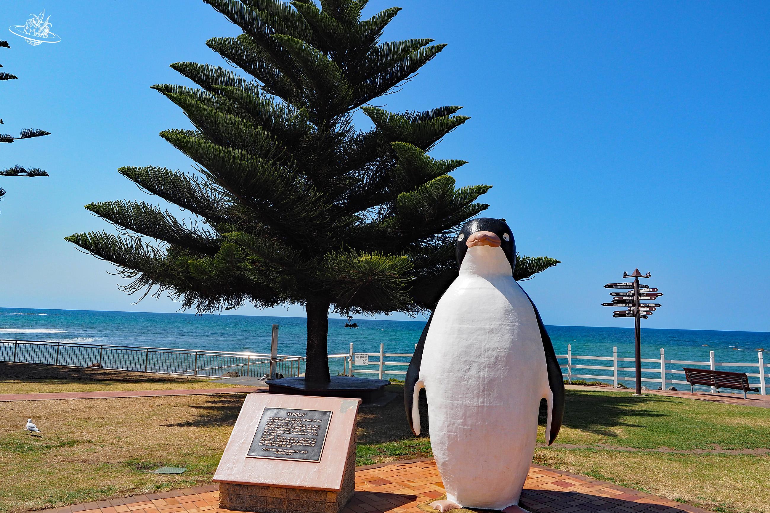 Penguin Ortschaft in Tasmanien