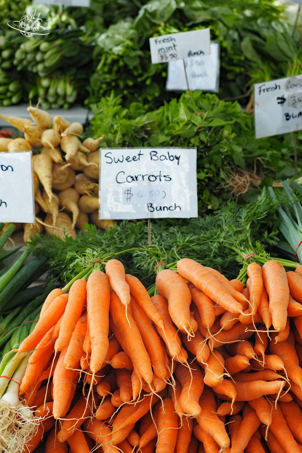 Salamanca Markt: Gemüse und Früchte und viele schöne Sachen in Hobart