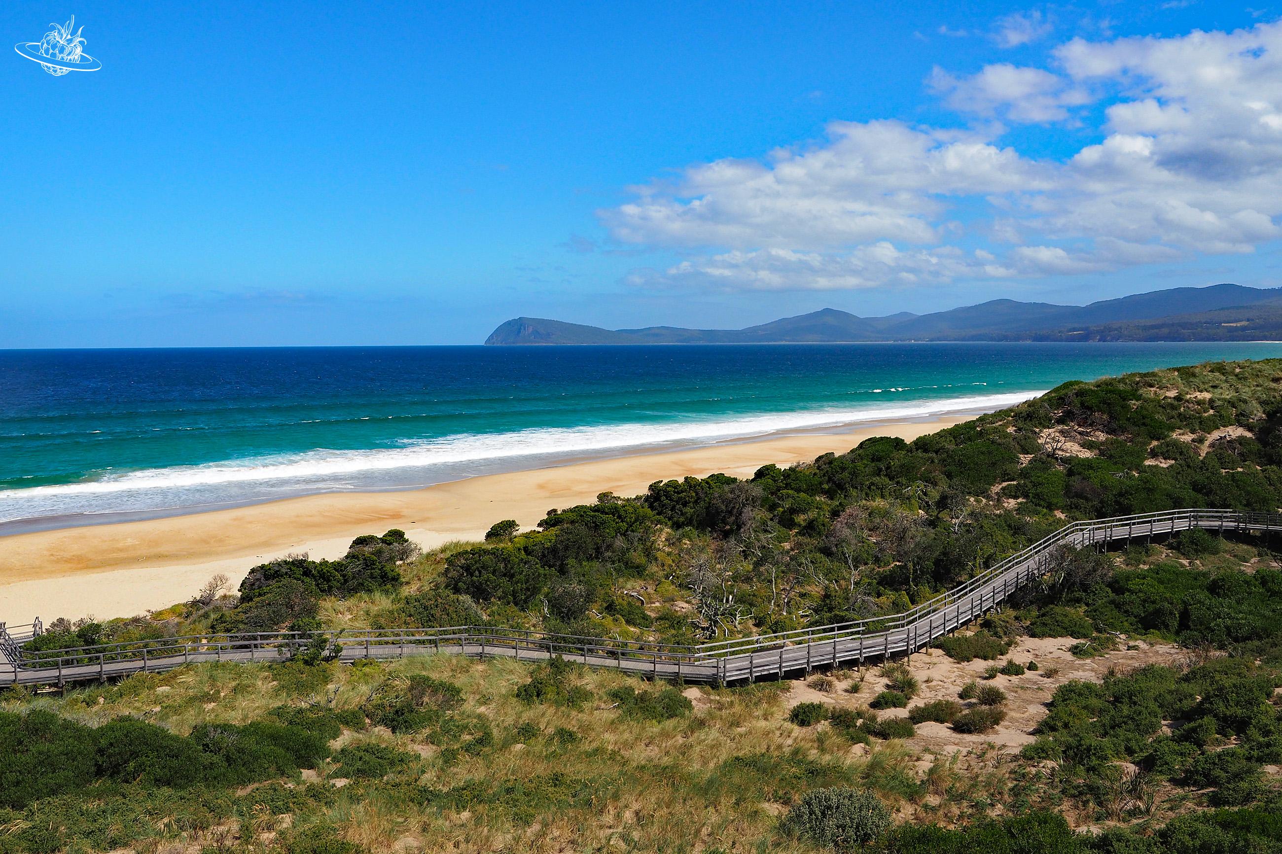 The Neck Strand Bruny Island Tasmanien
