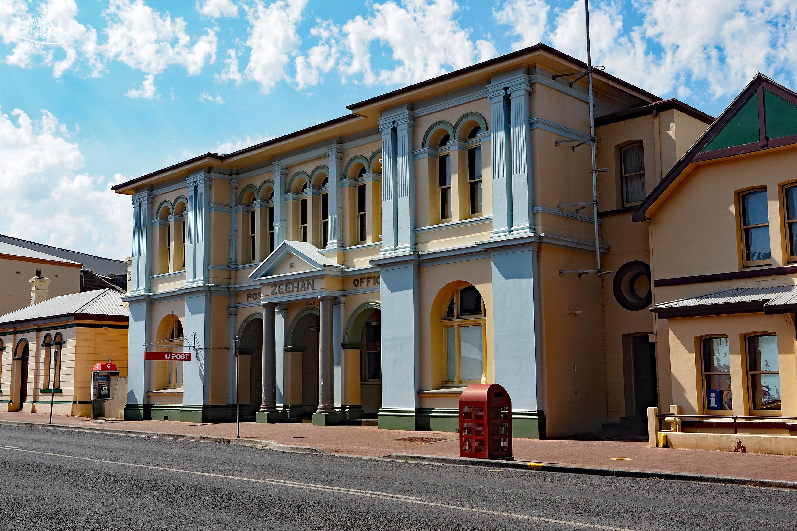 Zeehan Post office, verlassene Stadt