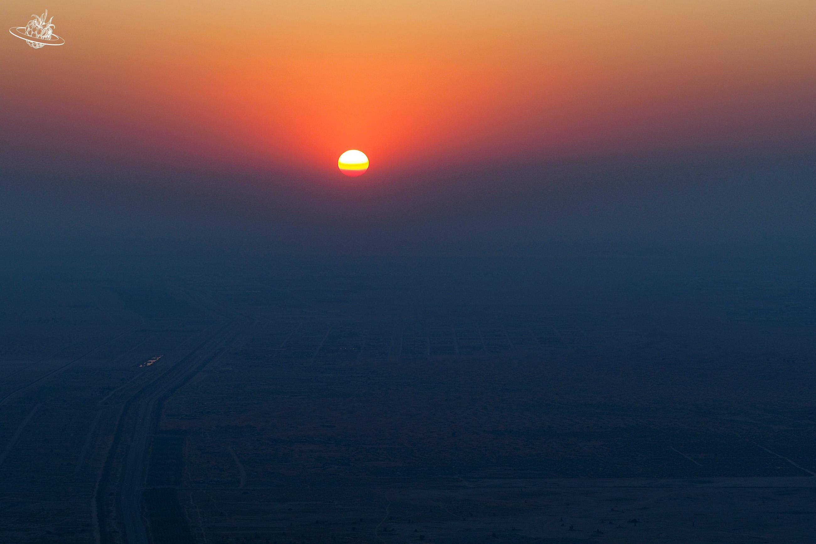 Sonnenuntergang Jebel Hafeet