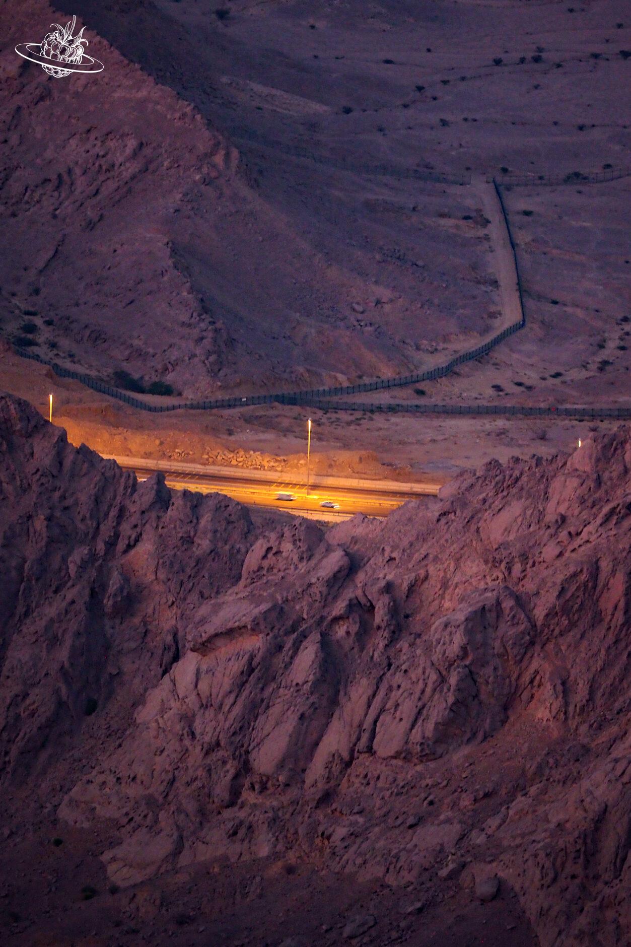 Wunderschönes Gebirge Jebel Hafeet