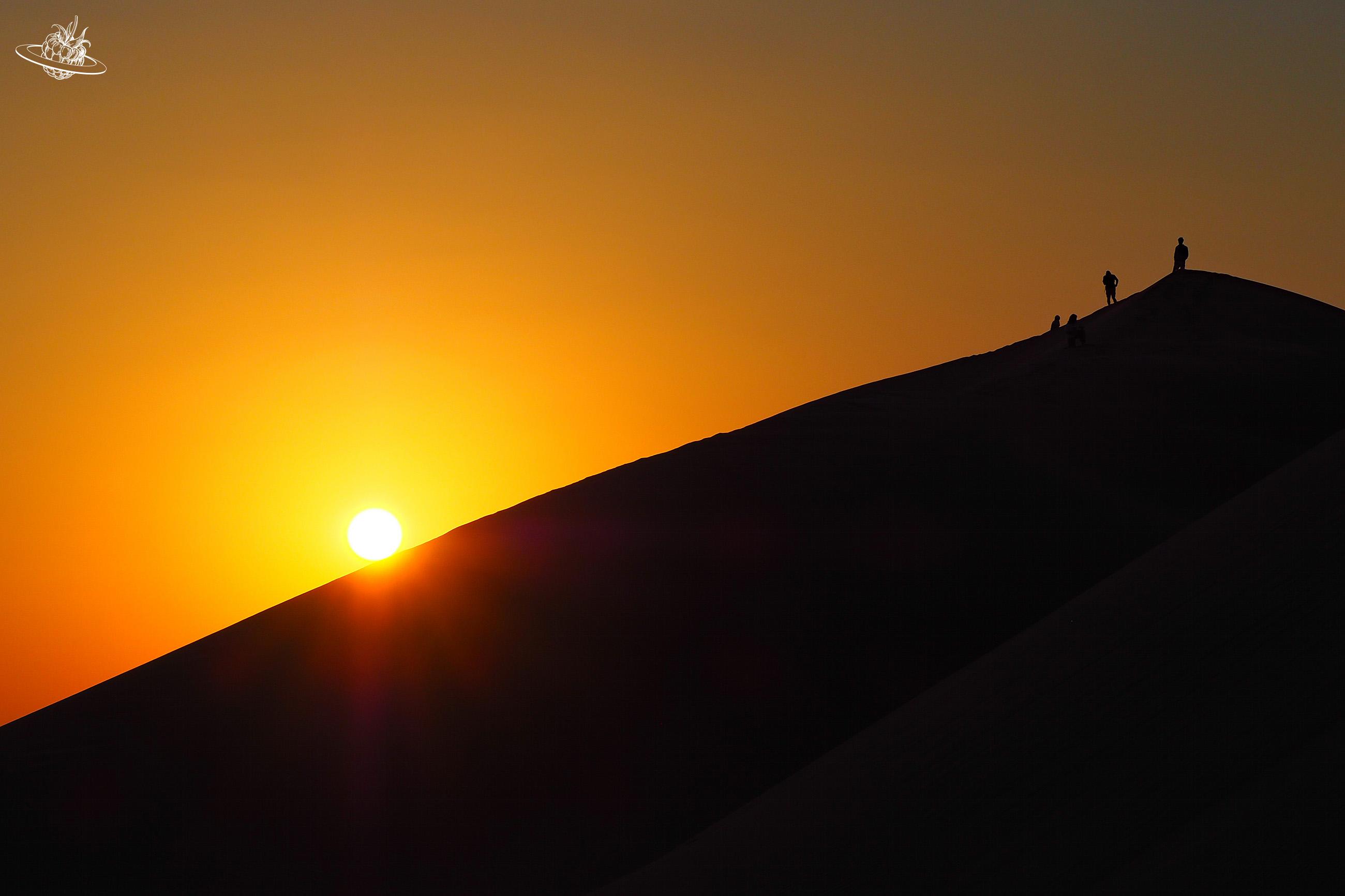 Sonnenuntergang Liwa Qasr al sarab