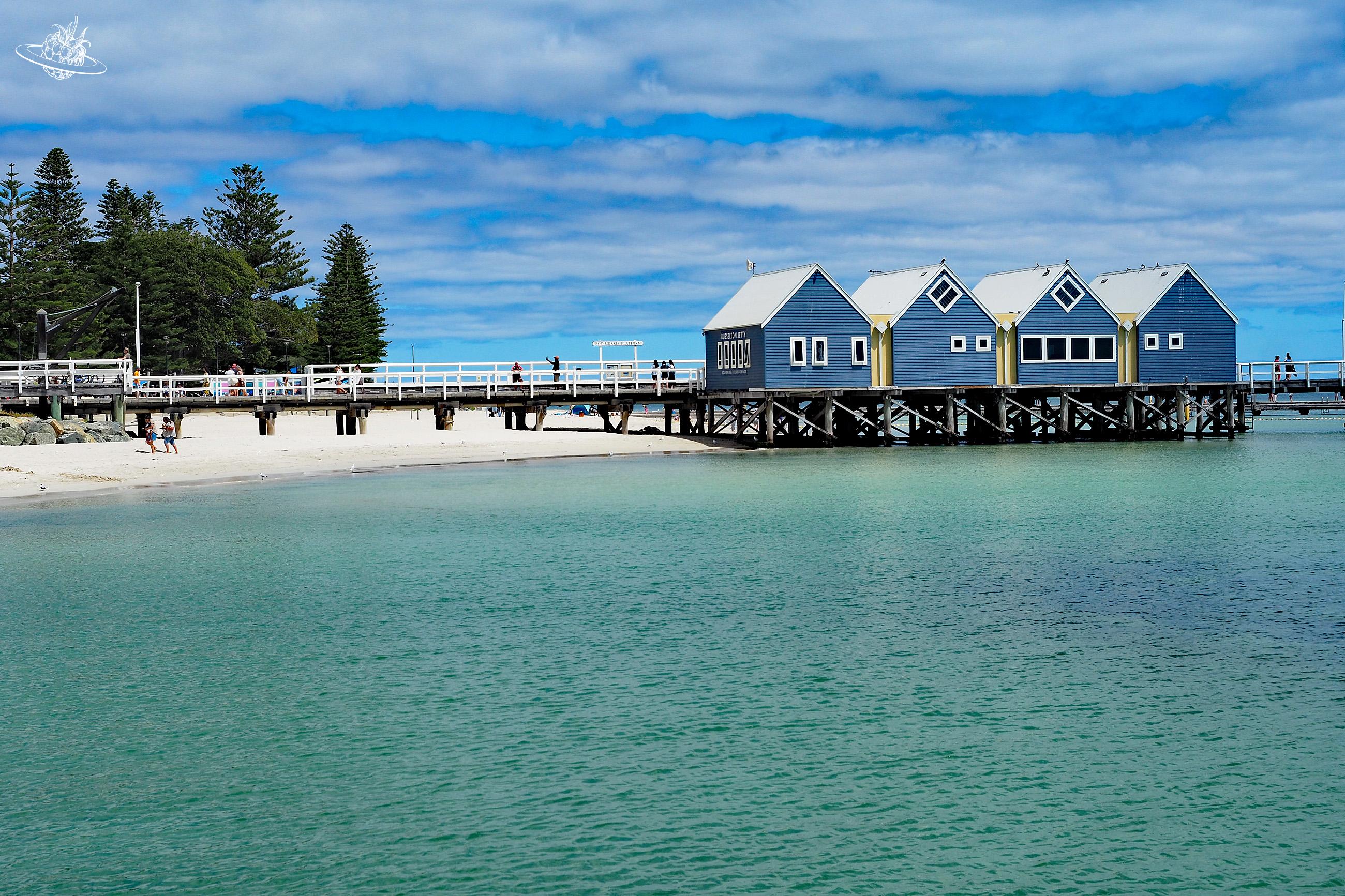Busselton langer Steg in Südwestaustralien