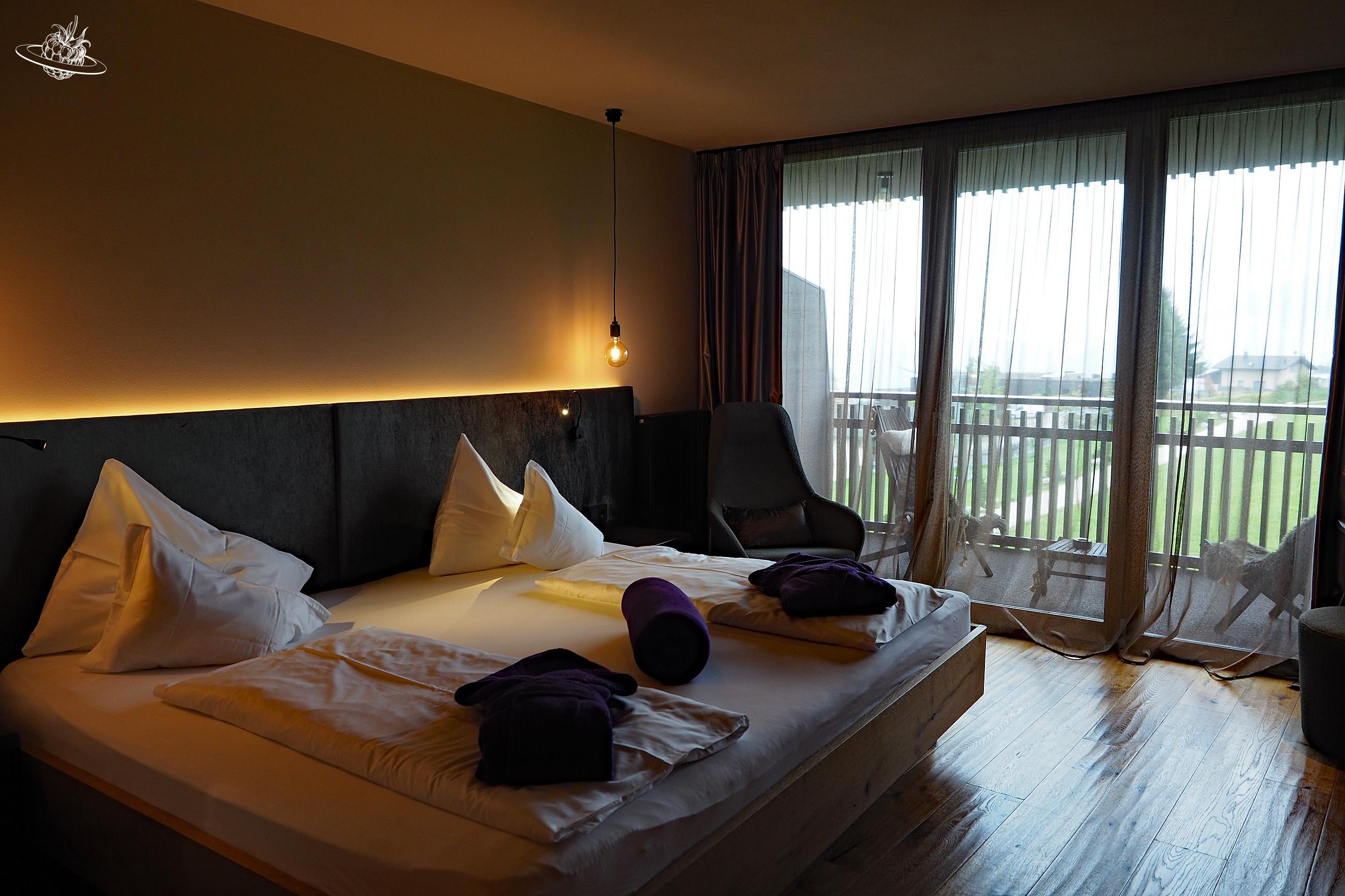 Familienbett im Familienhotel